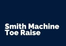 Smith Machine Toe Raise