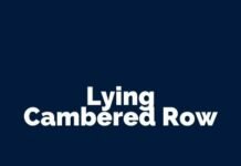 Lying Cambered Row